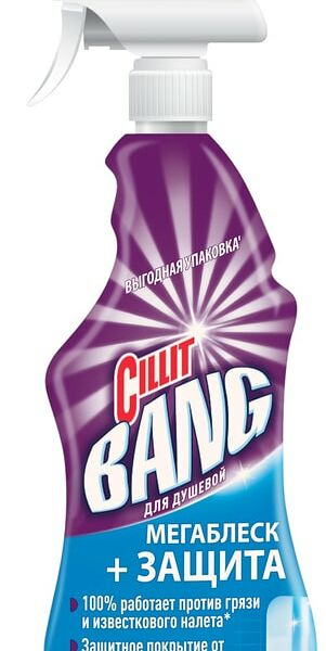 Чистящее средство Cillit Bang Мегаблеск и Защита 750 мл