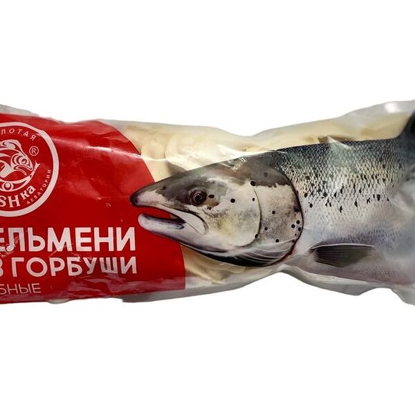 Пельмени рыбные Золотая Fishka из горбуши Акватория 400 г