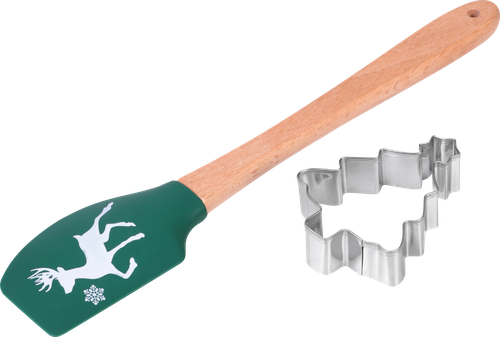 

Набор кулинарный Homeclub лопатка, формочка для печенья, цвета в ассортименте Арт. HN-C3