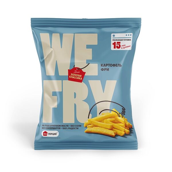 Картофель фри Fry Me классический в панировке 700 г