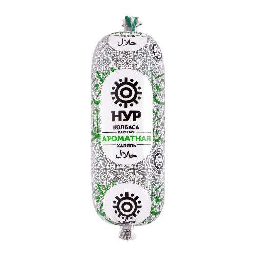 

Колбаса вареная Нур Ароматная мини Халяль, вес