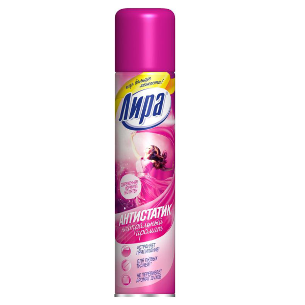

Антистатик Лира нейтральный аромат 200 мл