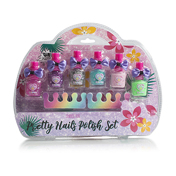 

Набор лаков для ногтей Girl Power Pretty nails girl power polish set 1 шт.