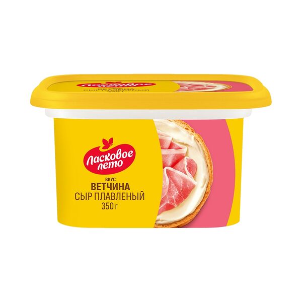 Сыр плавленный Ласковое лето ветчина 45% 