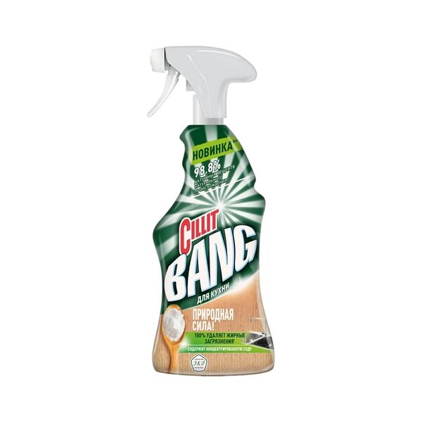 Cillit Bang Чистящее средство для кухни «Cillit Bang Природная сила» с содой, 450мл
