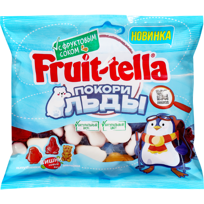 

Мармелад жевательный Fruit-tella Покори льды 100 г