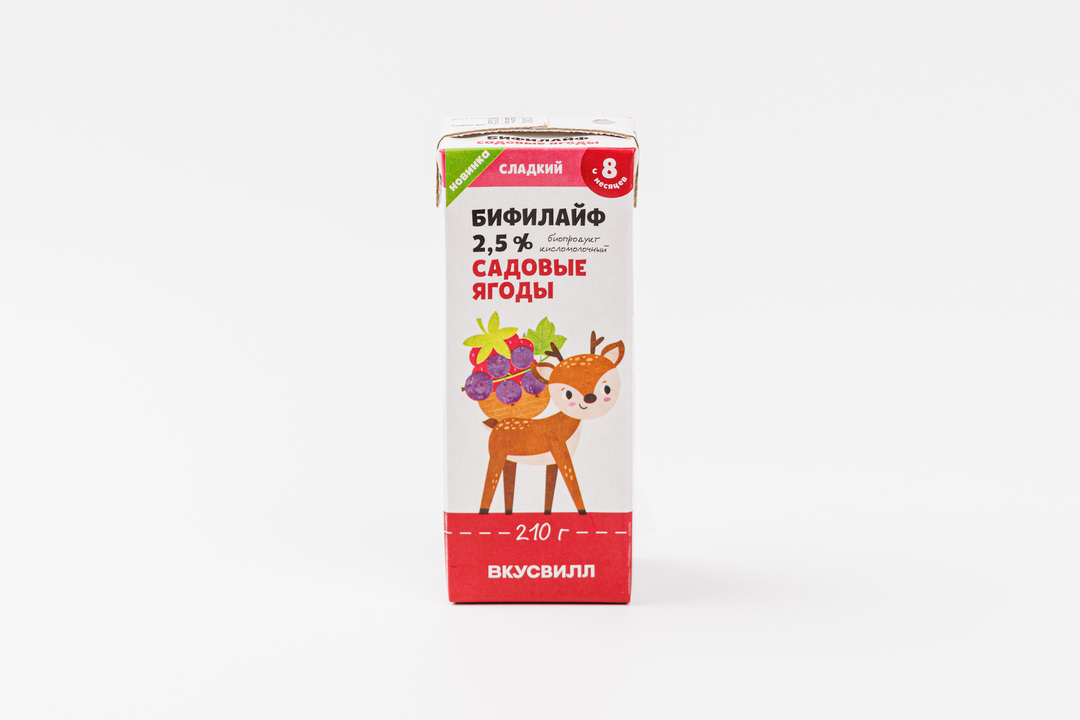 

Бифилайф детский "Садовые ягоды" 2,5%
