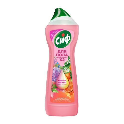 Средство для мытья пола Сиф садовые цветы и грейпфрут 750 мл