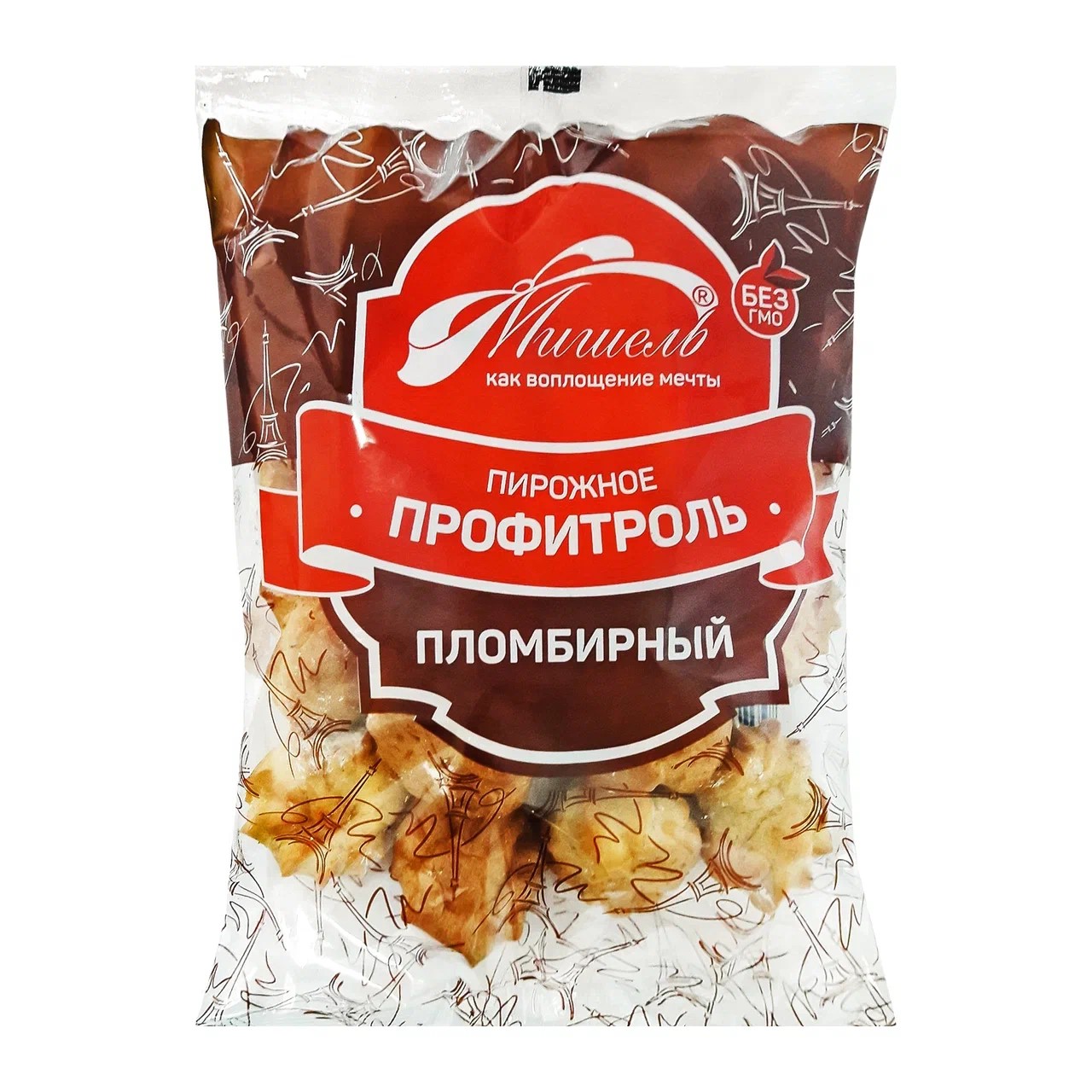 

Пирожное Мишель Профитроль пломбирный 350 г