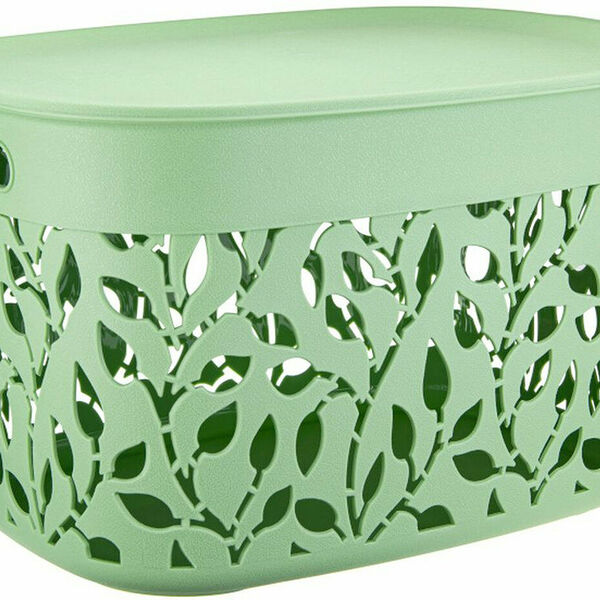 Коробка для вещей IDEA М-Пластика М 2364.1, прямоугольная, 45x33x26 см