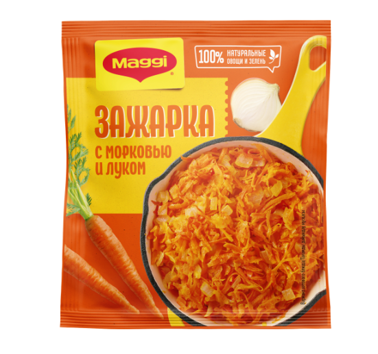 

Зажарка Maggi с морковью и луком 60 г