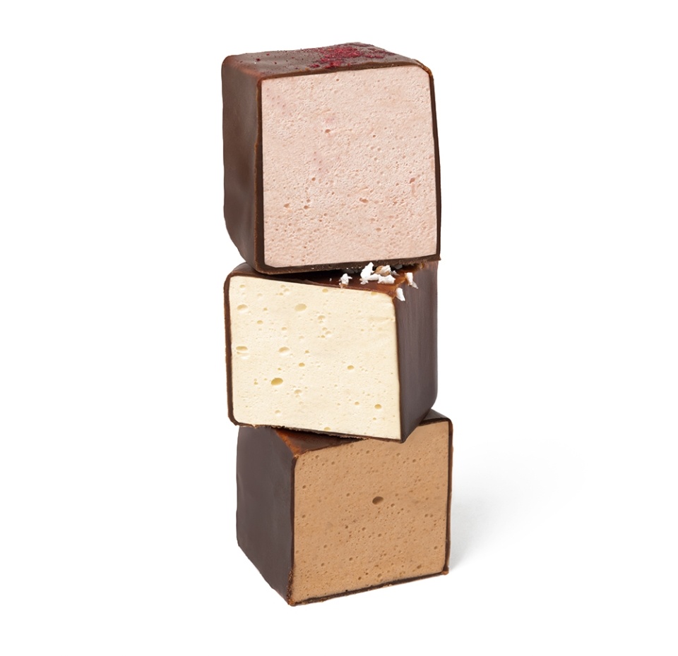 

Ассорти суфле Азбука Life ванильное, шоколадное, малиновое 60 г