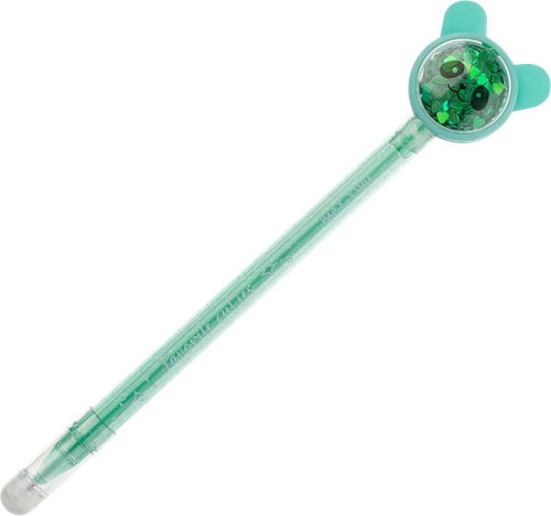 

Ручка гелевая Meshu Funny smile стираемая синяя 0.5 мм с топпером цвет корпуса в ассортименте 1 шт.