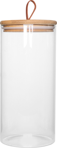 

Банка для хранения Homeclub Timber стекло бамбук 1.45 л