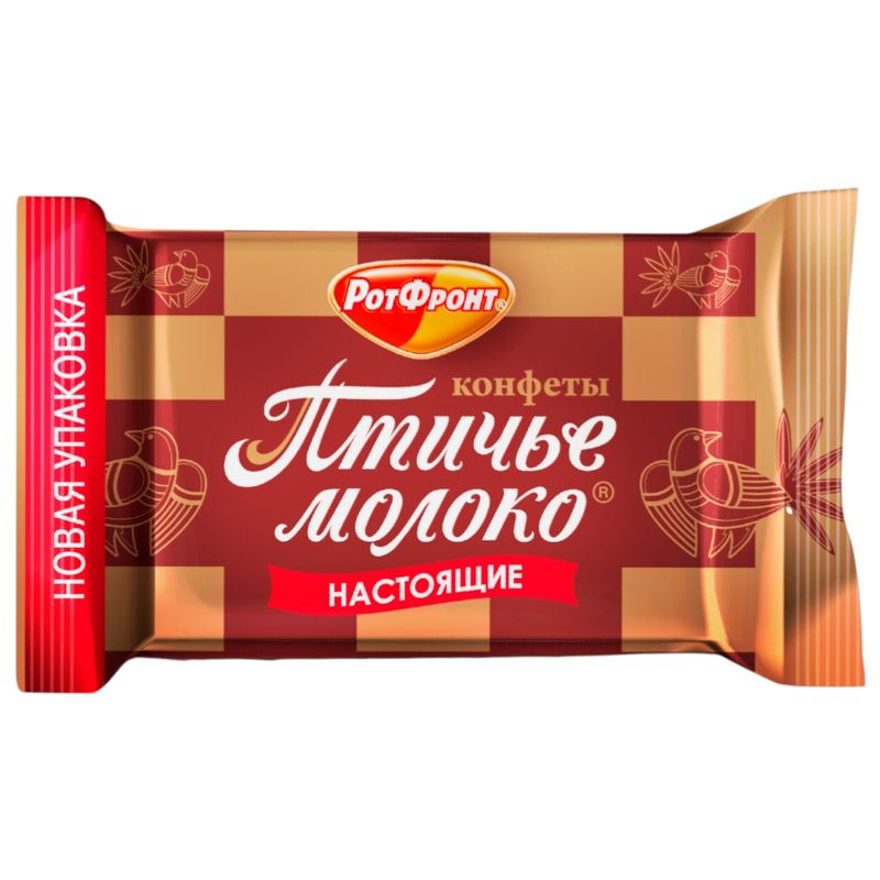 

Конфеты Рот Фронт Птичье молоко сливочно-ванильные вес
