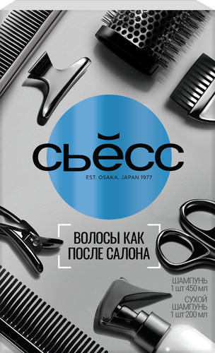 

Набор Сьёсс Volume Шампунь 450 мл + сухой шампунь 200 мл