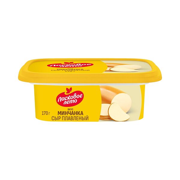 Сыр плавленный Ласковое лето Минчанка 45 %