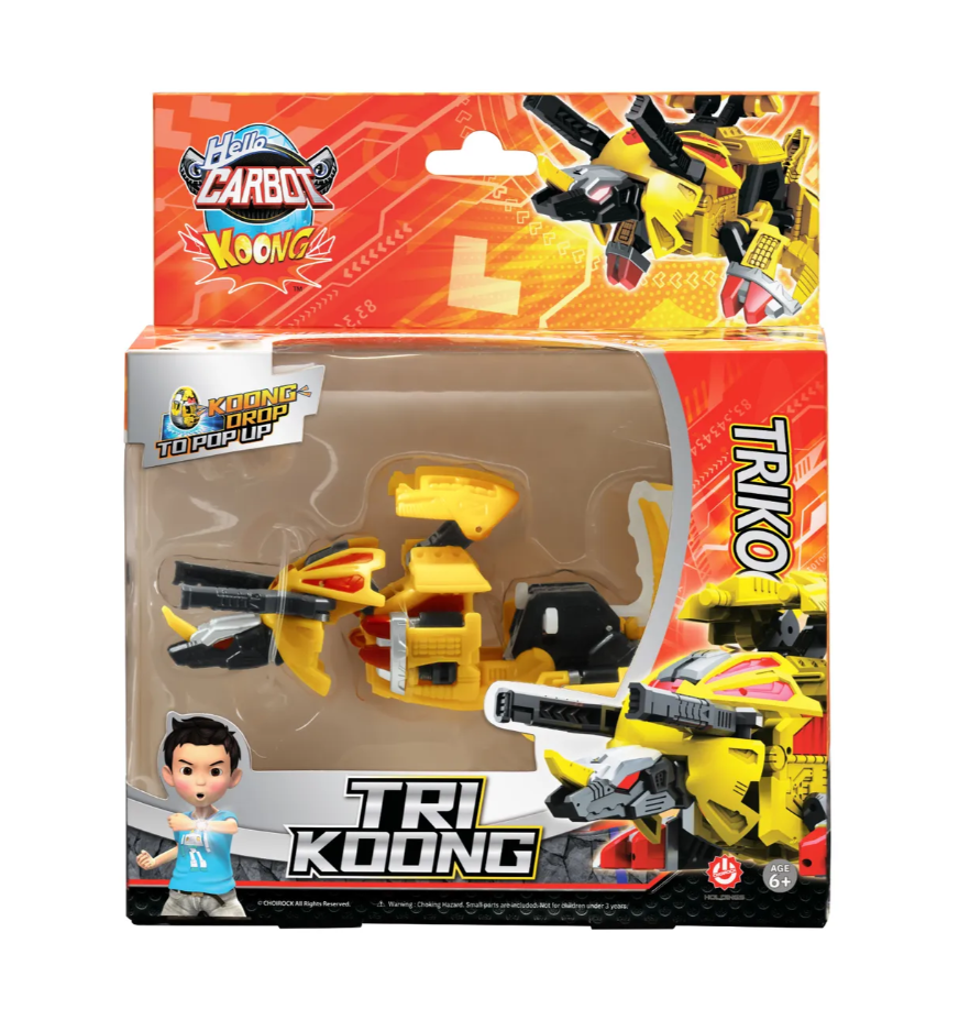 

Игрушка Hello Carbot Карбот-трансформер Кунг в ассортименте, возраст 6+, 1 шт.