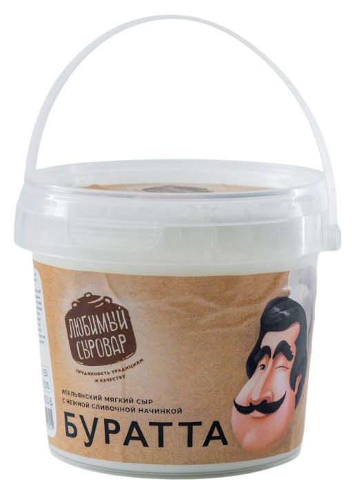 

Сыр мягкий Буратта Любимый Сыровар 50% БЗМЖ 150 г