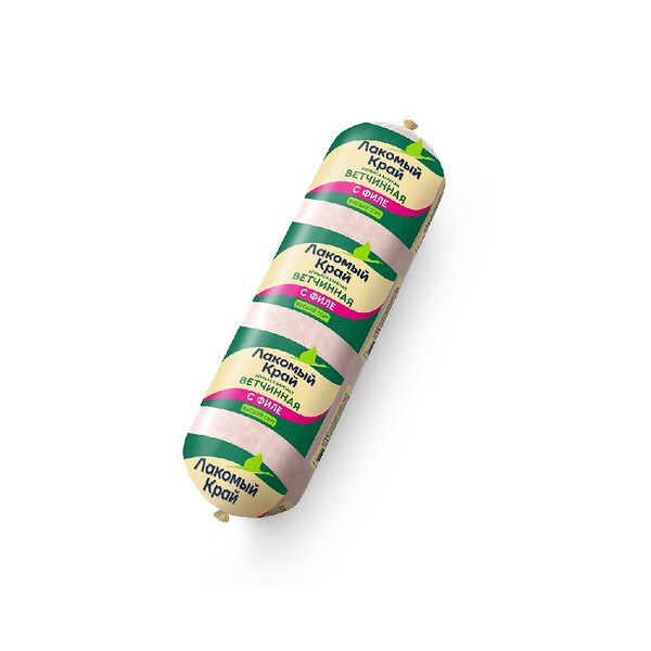 Колбаса Ветчинная с филе в/с г/я охл 0,4кг Белмит