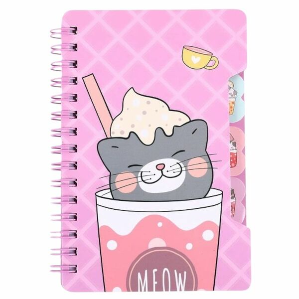 Блокнот А6 60 листов 1 шт. дизайн в ассортименте