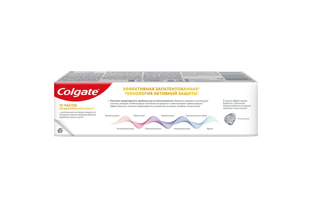 

Зубная паста Colgate Total 12 Чистая мята 75 мл