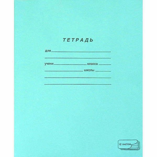 Тетрадь ПЗБМ линия A5 12 л 1 шт.