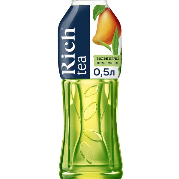 Холодный зеленый чай Rich Манго 500 мл