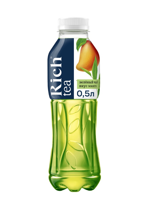 

Холодный зеленый чай Rich Манго 500 мл