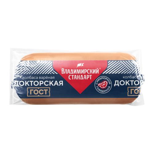 

Колбаса Владимирский стандарт Докторская вареная 500 г