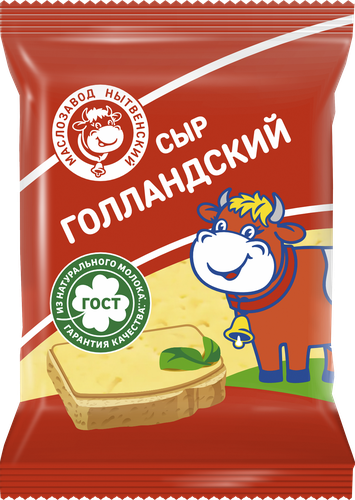 

Сыр полутвердый Маслозавод Нытвенский Голландский 45% без змж 180 г