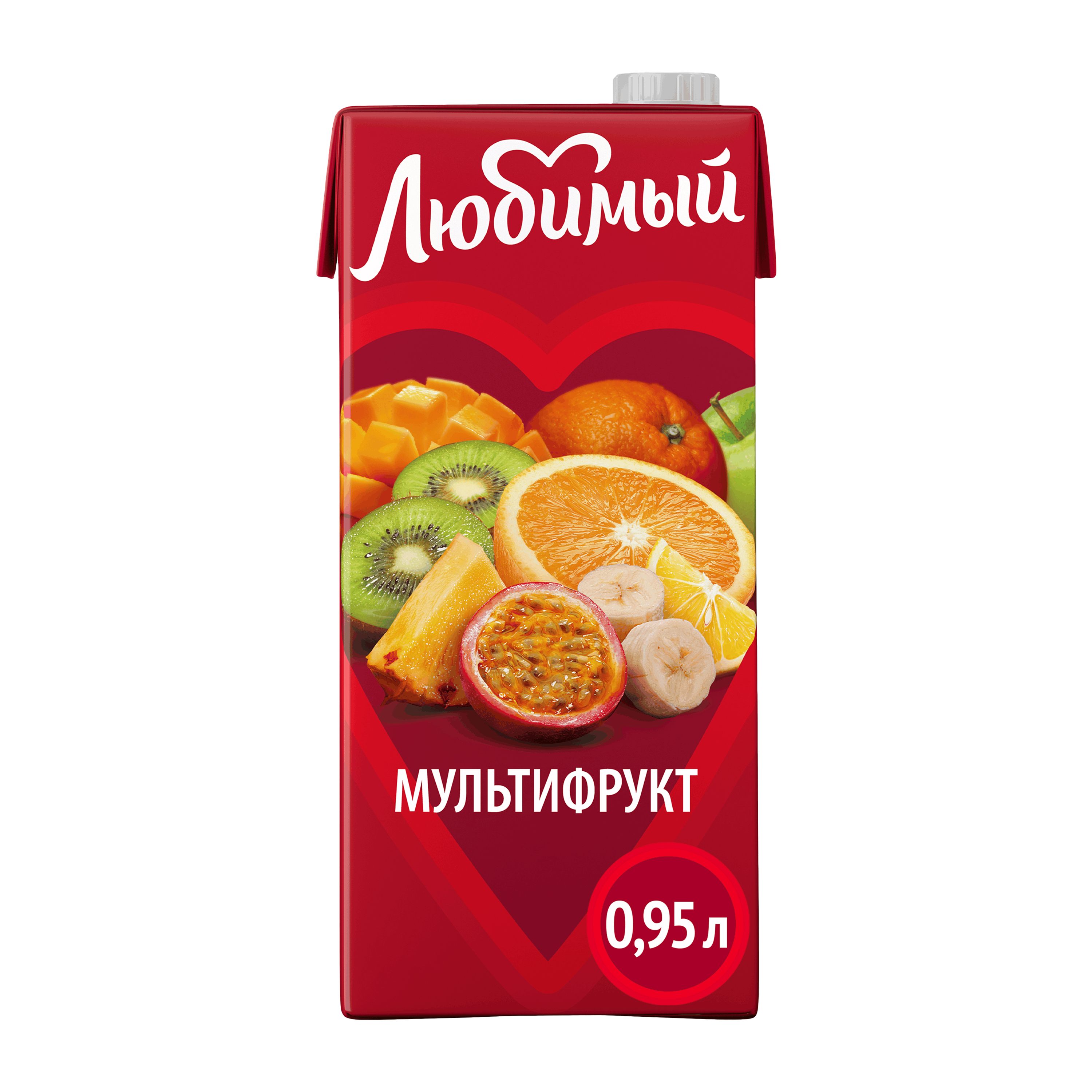 

Напиток Любимый Мультифрукт 0.95 л
