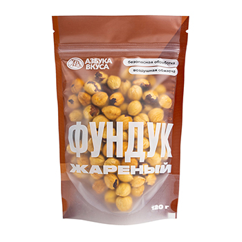 

Орехи фундук жареный Азбука Вкуса 120 г