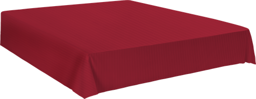

Простыня Homeclub 200х220 см, бордовая, страйп-сатин
