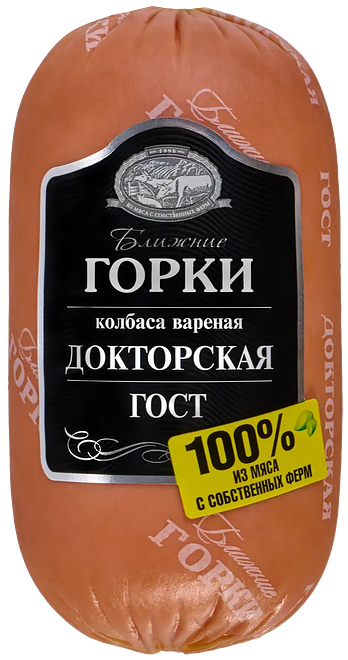 

Колбаса Ближние Горки докторская 400 г