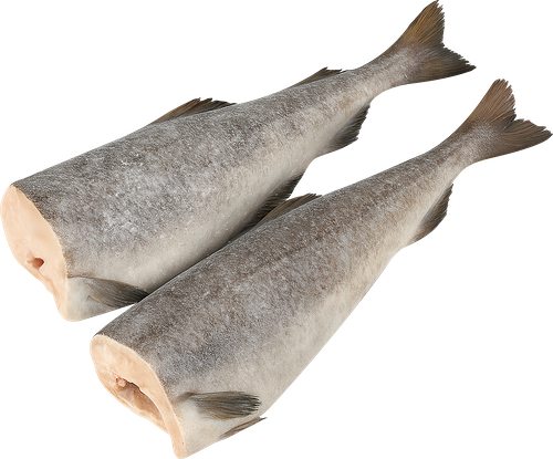 Минтай обезглавленный мороженый вес