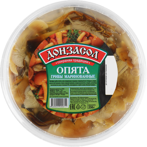 

Опята маринованные Донзасол, 250 г