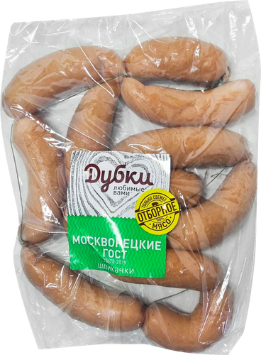 

Шпикачки Дубки Москворецкие ГОСТ, вес