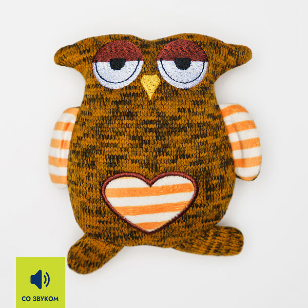 Игрушка для собак Rurri Сова 14 см