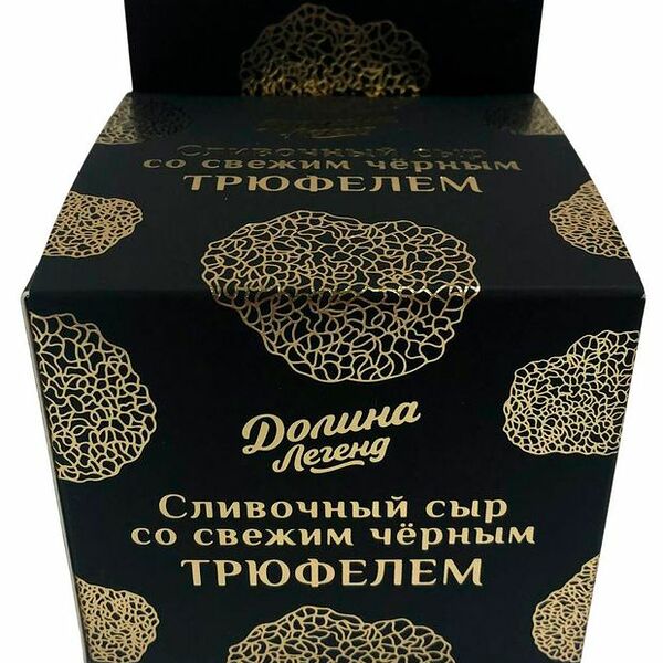 Сыр полутвердый Долина легенд Крымчанин с трюфелем 50% БЗМЖ 130 г