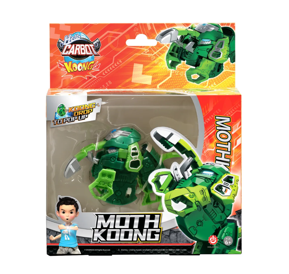 

Игрушка Hello Carbot Карбот-трансформер Кунг в ассортименте, возраст 6+, 1 шт.