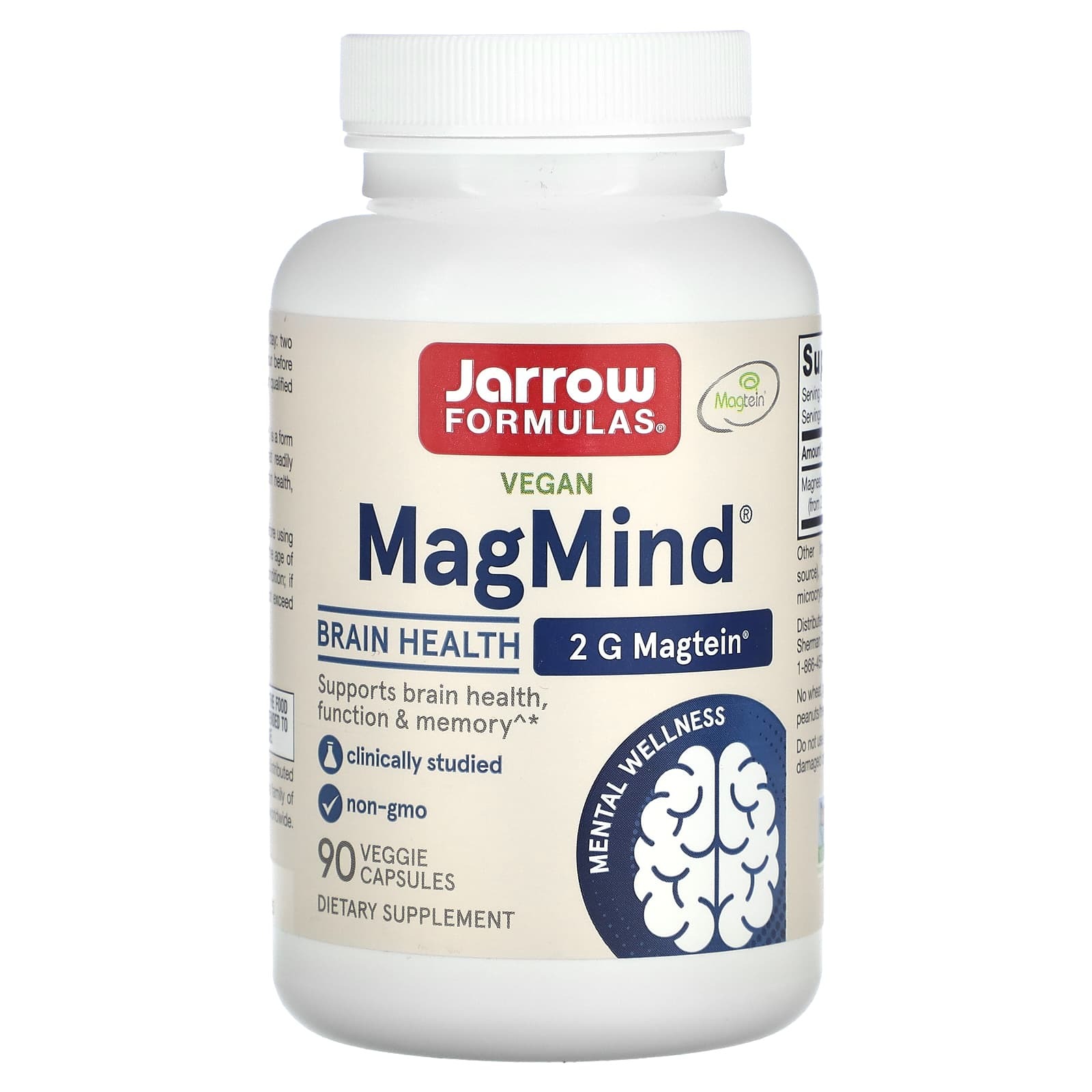 

Jarrow Formulas MagMind капсулы 90 шт.