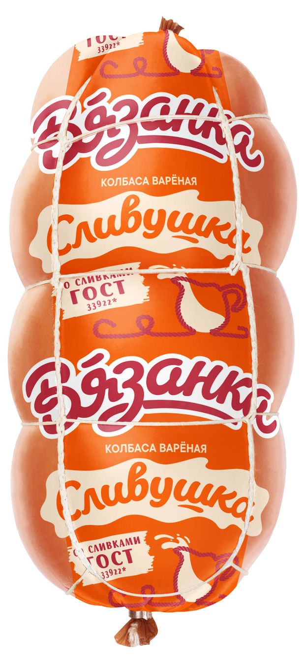 

Колбаса Вязанка Сливушка вареная 375 г