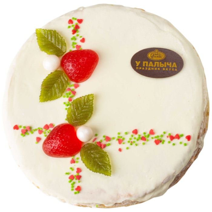 

Торт Блинный с клубникой У Палыча 900 г