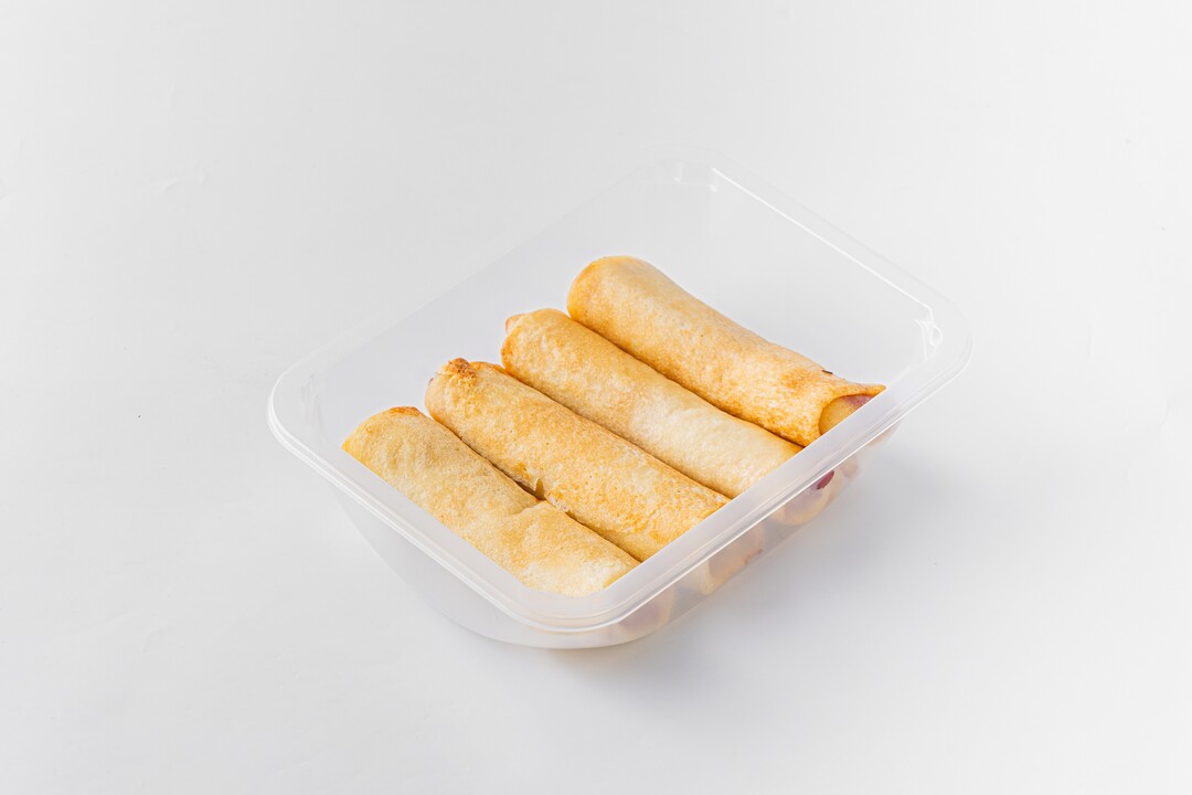 

Большая порция блинчиков ВкусВилл с начинкой клубника-малина 4 шт 360 г