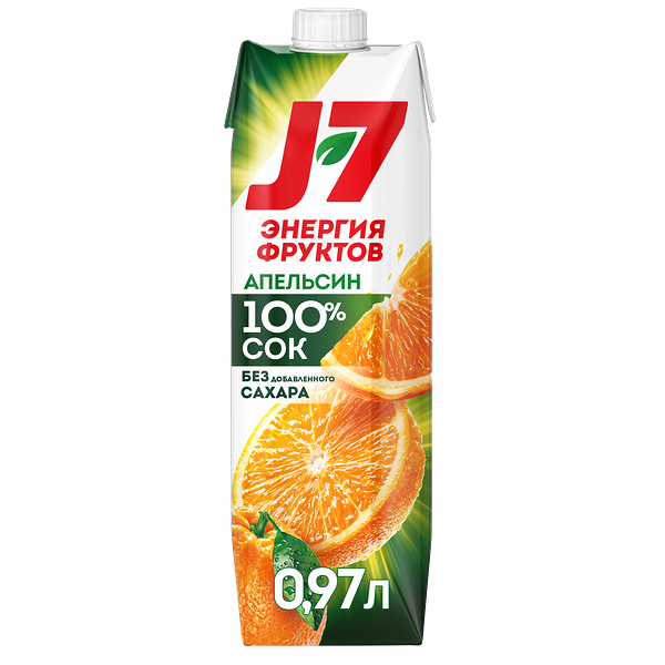 Апельсиновый сок J7 0,97 л