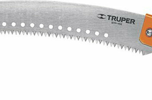 Садовая пила Truper, с крючком, 410мм, черная, нержавеющая сталь