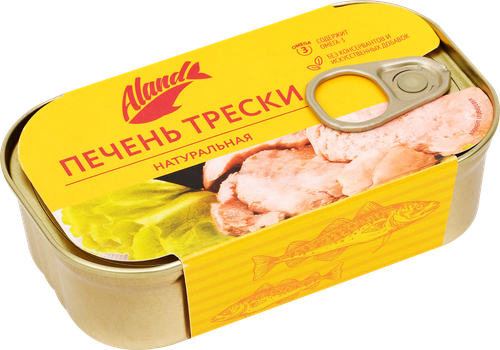 

Печень трески Aland Атлантической 115 г