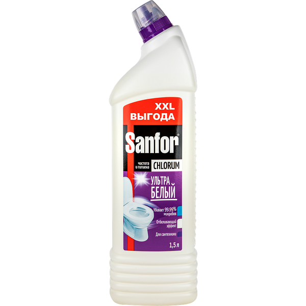 Чистящее средство Sanfor Chlorum 1500 мл