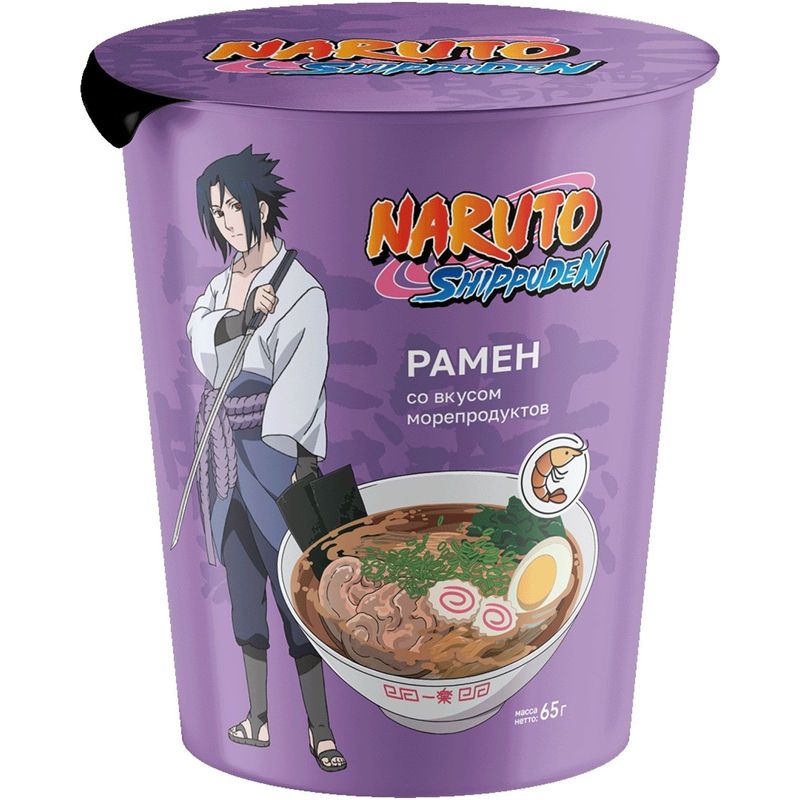 

Лапша Naruto Shippuden рамен морепродукты 65 г
